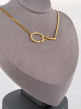 Load image into Gallery viewer, Diamonds Galore 1'' Tennis Racket Necklace