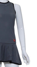 Load image into Gallery viewer, Andrea Dress Short Holey Grey