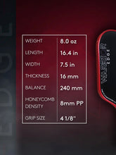 Load image into Gallery viewer, The Warrior Edge is an aggressive take on the legendary Diadem Warrior. The Edge is 16mm thick and introduces our Aero Guard channel edge guard. The Edge is incredibly maneuverable allowing for quick resets and recoveries.