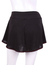 Load image into Gallery viewer, Gladiator Skirt Black With Red Stitching