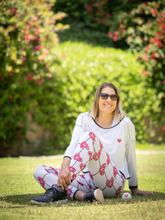 Load image into Gallery viewer, Limited High Waisted Leggings Raspberry Red Hearts And Net