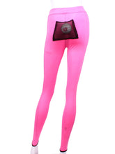 Load image into Gallery viewer, This is our limited edition high waist leggings. This piece has a silky soft and quick-drying with back pocket for your tennis balls. We make these in very small quantities - by design. Unique. Luxurious. Comfortable. Cool. Fun.
