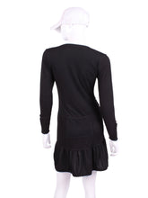 Load image into Gallery viewer, The Monroe Dress offers a little more coverage around the chest and the arms, but delicately shows your feminine curves. Our dress is fitted, and flares out at the skirt. It is perfect for tennis, running and golf, and of course, a trip to your after-court party with your friends. It was designed for confident women like you!