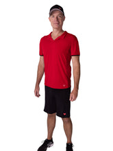 Load image into Gallery viewer, New for 2022 - Stay cool on the court with our new men's original Polo Shirt. It is super soft and has light mesh on the sides so your body can breath while playing.