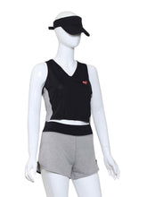 Load image into Gallery viewer, Mini Top Black & Grey