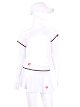 Load image into Gallery viewer, Super sporty with my soft fabric accented by mesh all the way down the side. Peek-a-boo! Keeps you cool while looking HOT!