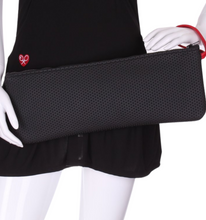 Load image into Gallery viewer, Black LOVE Clutch - I LOVE MY DOUBLES PARTNER!!!