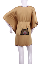 Load image into Gallery viewer, Gold Cleo Sneakers to Flip Flops Tennis Dress - I LOVE MY DOUBLES PARTNER!!!