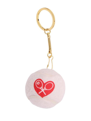 Introducing the adorable Love Tennis Ball Key Ring, the perfect accessory for any tennis enthusiast or lover of all things cute!