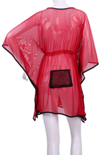 Load image into Gallery viewer, Red Cleo Sneakers to Flip Flops Tennis Dress - I LOVE MY DOUBLES PARTNER!!!