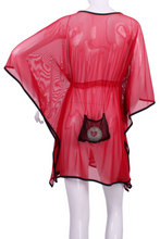 Load image into Gallery viewer, Red Cleo Sneakers to Flip Flops Tennis Dress - I LOVE MY DOUBLES PARTNER!!!