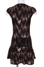 Load image into Gallery viewer, This Special Edition Monroe Dress is Adeline's first (and most popular) designs! Named after the icon star - the "Monroe" promotes an hourglass looking figure! This dress offers a little more coverage around the chest and the arms, but delicately shows your feminine curves. Our dress is fitted, and flares out at the skirt. It is perfect for tennis, running and golf, and of course, a trip to your after-court party with your friends. It was designed for confident women like you!