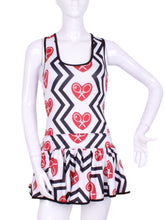 Load image into Gallery viewer, Zig Zag Sandra Dee Tennis Dress - I LOVE MY DOUBLES PARTNER!!!