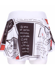 Load image into Gallery viewer, Cartoon Love "O" Skirt - I LOVE MY DOUBLES PARTNER!!!