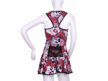 Load image into Gallery viewer, Skull + Roses Sandra Dee Tennis Dress - I LOVE MY DOUBLES PARTNER!!!