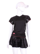 Load image into Gallery viewer, Super sporty with my soft fabric accented by mesh all the way down the side.  Peek-a-boo!  Keeps you cool while looking HOT!
