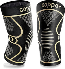 Load image into Gallery viewer, Copper Knee Braces
