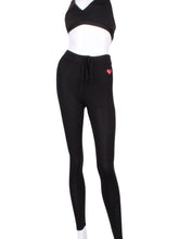 Load image into Gallery viewer, This is our limited edition high waist leggings.  This piece has a silky soft and quick-drying with a convenient back pocket for your tennis balls.  We make these in very small quantities - by design.
