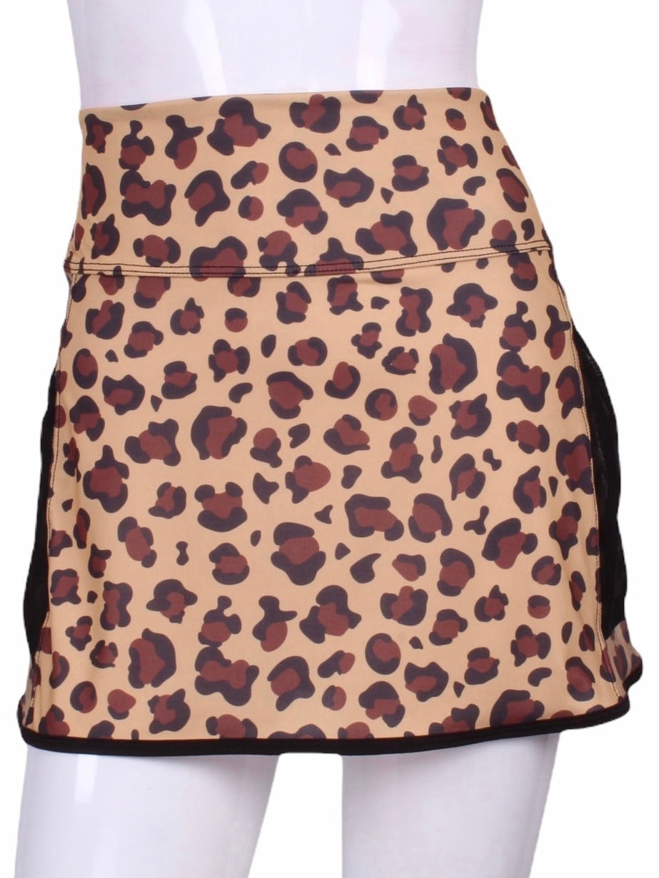 Straight Skirt - Leopard