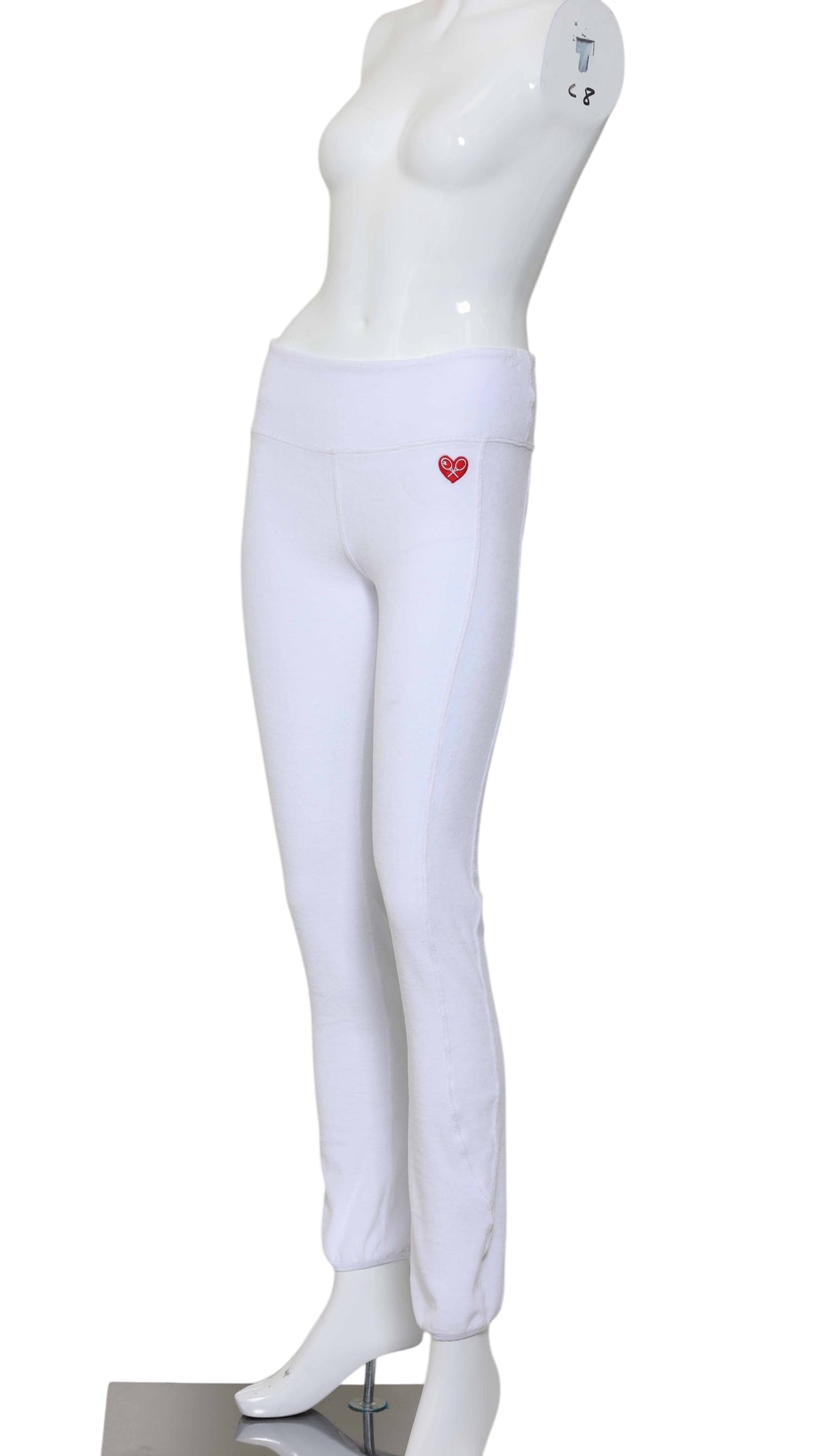 Leg Lengthening Pants White Velvet