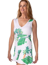 Load image into Gallery viewer, The Angelina Dress is from our sophisticated and elegant collections, for women with a flair for looking good. Our dress is fitted through the bodice, and flares out at the skirt. It is perfect for tennis, running and golf, and of course, a trip to your after-court party with your friends. It was designed for confident women like you! 
