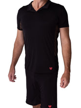 Load image into Gallery viewer, New for 2022 - Stay cool on the court with our new men&#39;s original Polo Shirt. It is super soft and has light mesh on the sides.

