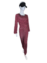 Load image into Gallery viewer, The new Long Sleeve Oncey offers 100% comfort! Easy to slip into. This gorgeous, silky and soft oncey offers a long zipper and pockets on the sides. You can ware it anytime &amp; anywhere! 
