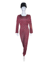 Load image into Gallery viewer, The new Long Sleeve Oncey offers 100% comfort! Easy to slip into. This gorgeous, silky and soft oncey offers a long zipper and pockets on the sides. You can ware it anytime &amp; anywhere! 
