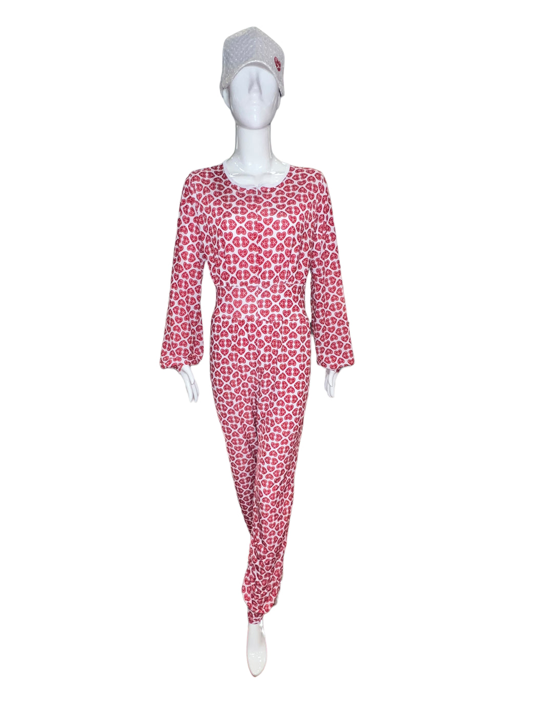 The new Long Sleeve Oncey offers 100% comfort! Easy to slip into. This gorgeous, silky and soft oncey offers a long zipper and pockets on the sides. You can ware it anytime & anywhere! 