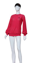 Load image into Gallery viewer, Long Sleeve Warm Up Top - Holey Pink
