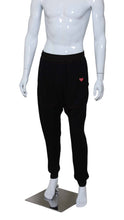 Load image into Gallery viewer, Men&#39;s Sweatpants Black With Red Stitching
