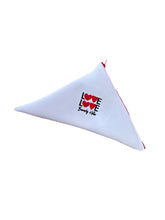 Load image into Gallery viewer, Practical Proving Triangle Bag. Perfect for your phone and keys while you play tennis and wanna keep it out of the sun. Or to stay organized in your pocketbook. Enjoy the soft fabric in the highest quality. Made in DTLA.

