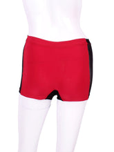 Load image into Gallery viewer, These sexy white low rise shorts are going to want to be seen!   Very light and airy.  The perfect underwear to have for the court-to-cocktails tennis dresses.  Reach up higher for that serve - and show off your LOVE shorties!
