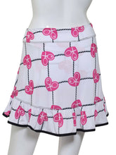Load image into Gallery viewer, Ruffle Skirt Pink Hearts &amp; Net
