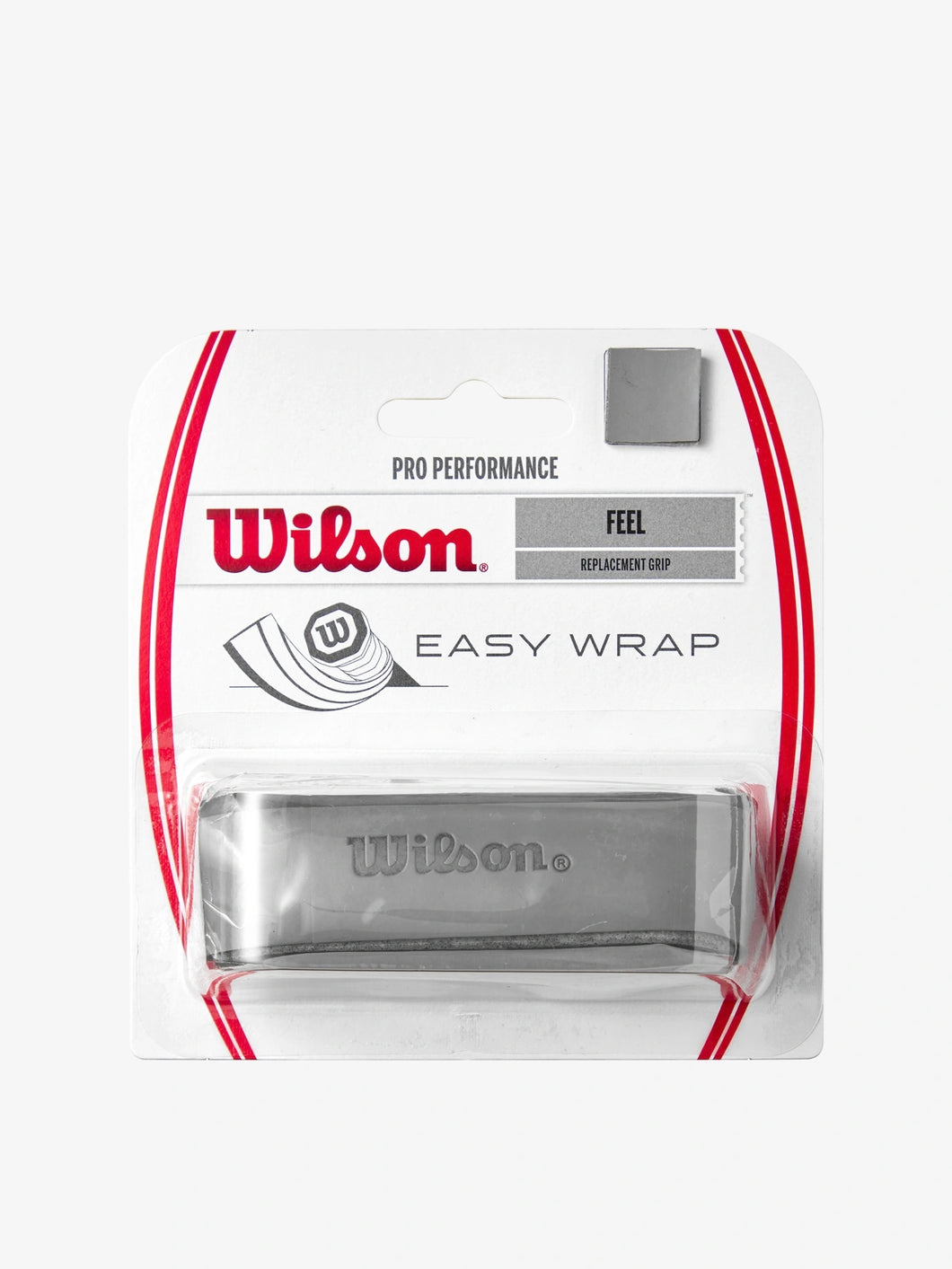 Wilson's Pro Performance Replacement Grip yields a soft, tacky surface for ultimate feel. Easy Wrap Technology makes it super easy and simple to apply the grip