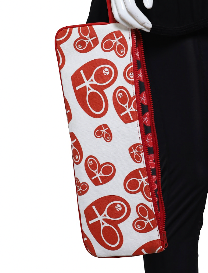 Heart Window On White Clutch