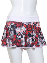 Load image into Gallery viewer, Skull + Roses Love &quot;O&quot; Skirt
