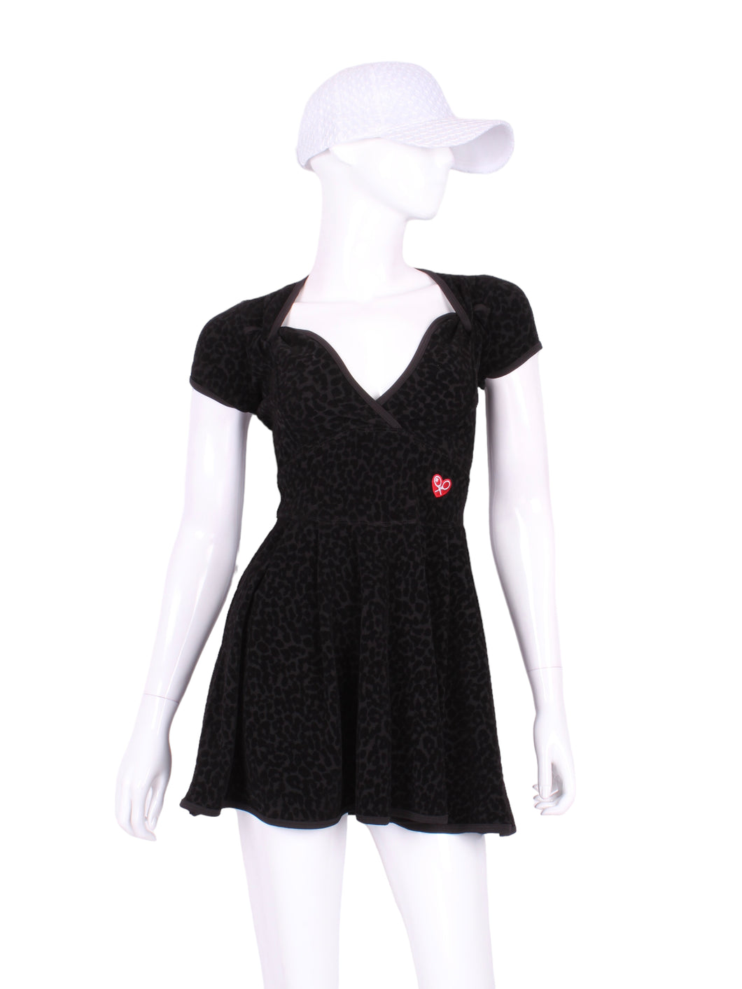 The Adeline Dress offers a playful, fun, and very flirty look. Offers a sweetheart neckline, empire waist and flowing A-line skirt. It is perfect for tennis, running and golf (with our Leg Lengthening Leggings), and of course, a trip to your after-court party with your friends. It was designed for confident women like you!