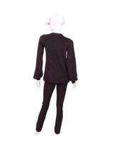 Load image into Gallery viewer, Leg Lengthening Pants Black French Cherry
