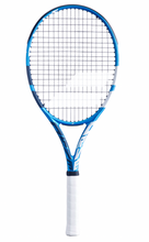 Load image into Gallery viewer, Enjoying the self-improvement challenge of tennis? Check out the Evo Drive. Whether you want to have fun with friends or want to see how far you can take your game (why not both?!), this affordable performance racquet provides easy power and comfort as you enjoy tennis and reach your full potential.
