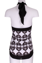 Load image into Gallery viewer, Black Diamond Halter Top - I LOVE MY DOUBLES PARTNER!!!
