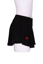 Load image into Gallery viewer, Black LOVE &quot;O&quot; Skirt - I LOVE MY DOUBLES PARTNER!!!
