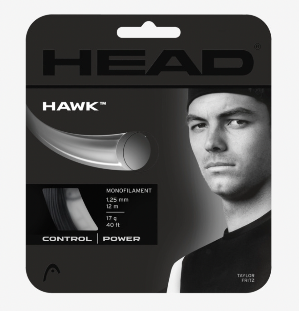 Head Hawk Polyester Tennis String - I LOVE MY DOUBLES PARTNER!!!