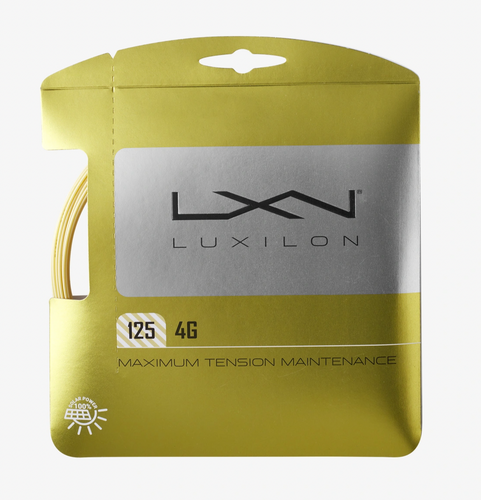 Luxilon 4G 125 Tennis String - I LOVE MY DOUBLES PARTNER!!!