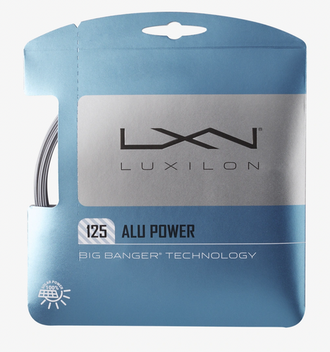 Luxilon ALU Power 125 Tennis Strings - I LOVE MY DOUBLES PARTNER!!!