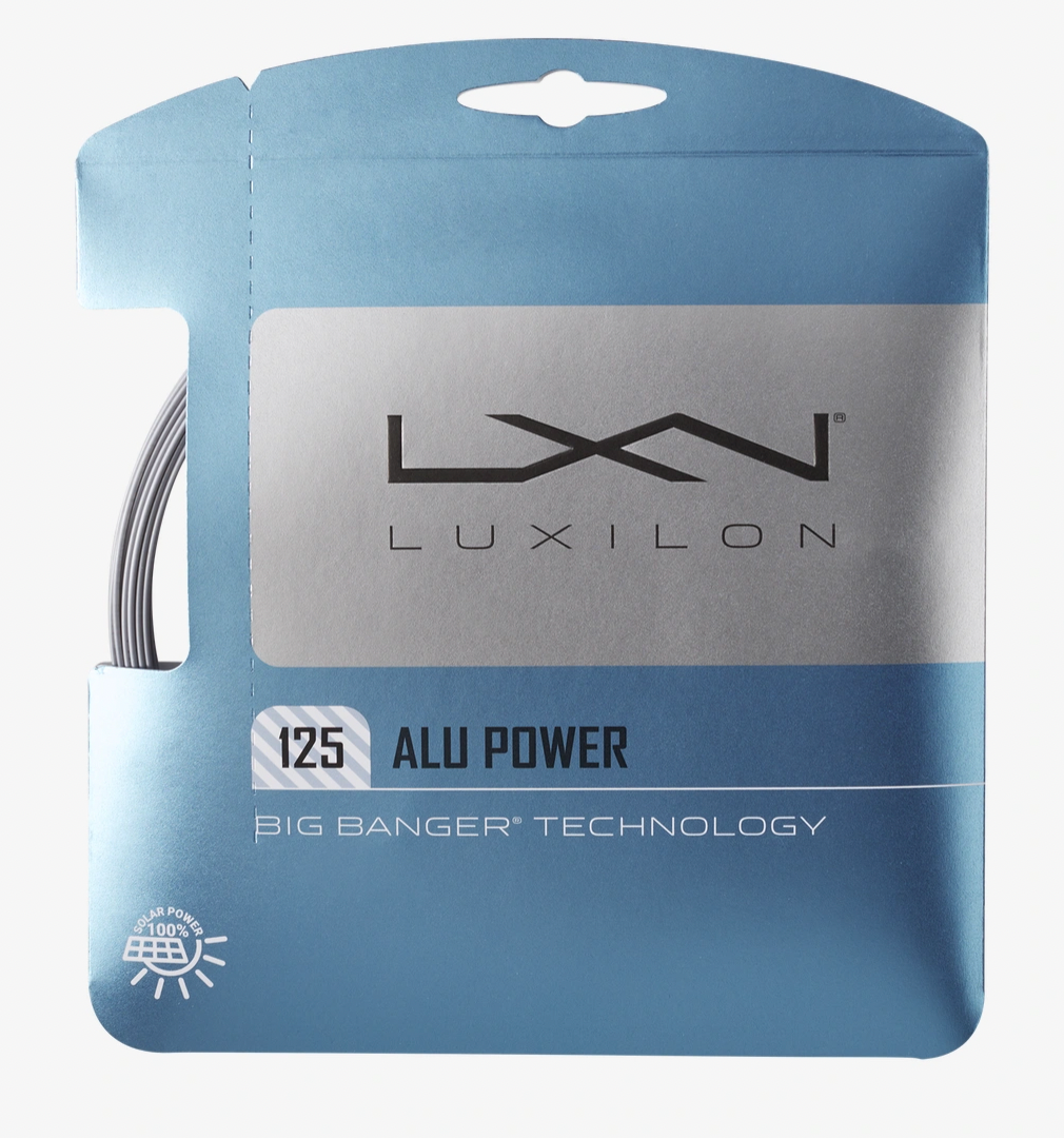 Luxilon ALU Power 125 Tennis Strings - I LOVE MY DOUBLES PARTNER!!!