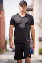 Load image into Gallery viewer, New for 2022 - Stay cool on the court with our new men&#39;s original Polo Shirt. It is super soft and has light mesh on the sides.
