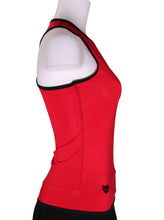 Load image into Gallery viewer, Red Vee Tank Limited - I LOVE MY DOUBLES PARTNER!!!
