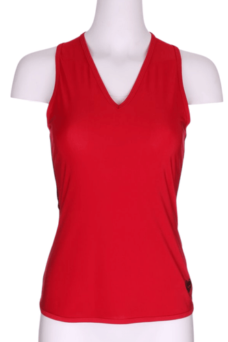 Red Vee Tank with Black Back - I LOVE MY DOUBLES PARTNER!!!