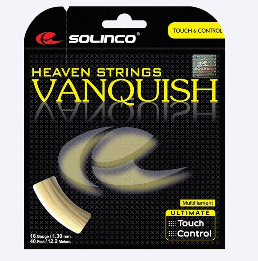 Solinco Vanquish Tennis Strings - I LOVE MY DOUBLES PARTNER!!!